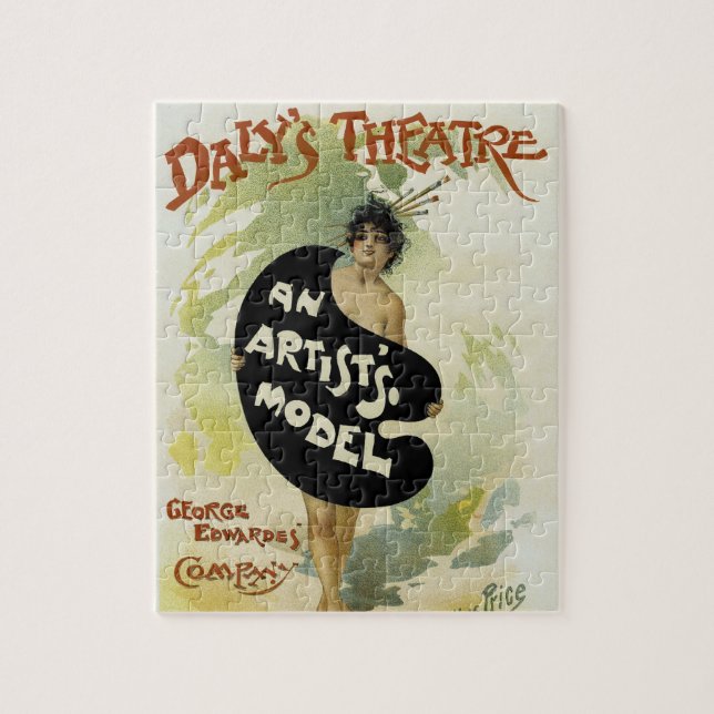 Puzzle Teatro de Daly ~ Modelo de artista (Vertical)