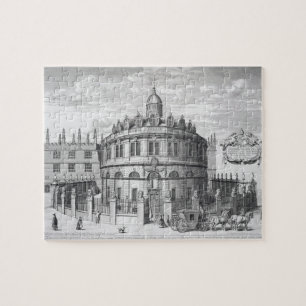 Puzzle Teatro de Sheldonian, Oxford, de 'Oxonia Illustrat