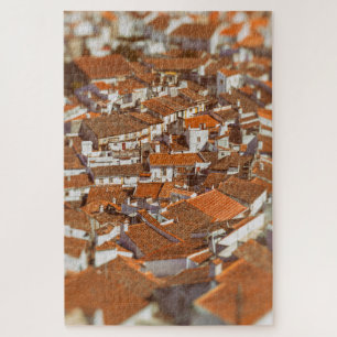Puzzle Techos de Castelo de Vide. Alentejo, Portugal.