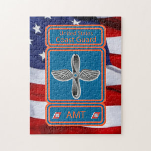 Puzzle Técnico de Mantenimiento de Aviación de USCG