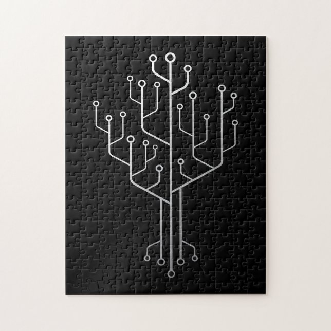 Puzzle Tecnología de ingeniero de códigos de programador  (Vertical)