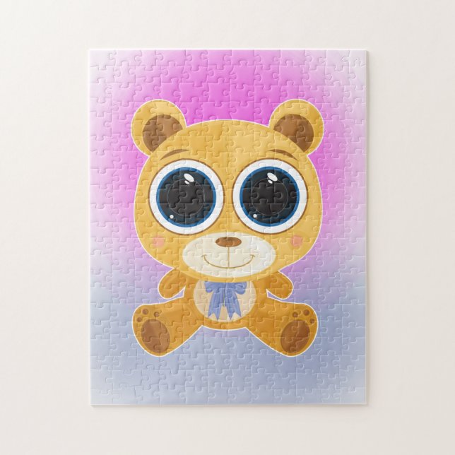 Puzzle Teddy Bear (Vertical)