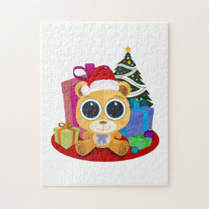 Puzzle Teddy Bear - Navidades