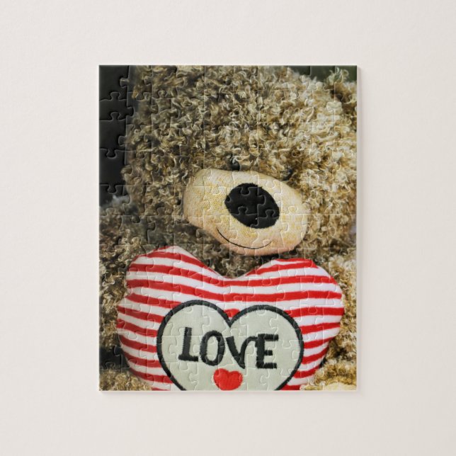 Puzzle Teddy de amor (Vertical)