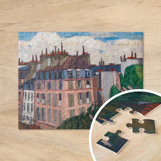 Puzzle Tejados de París | Henry Lyman SaŪen (Subido por el creador)