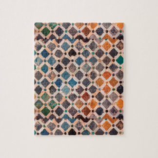 Puzzle tejas modeladas coloridas