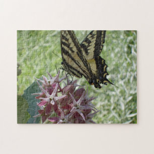 Puzzle Tejido de cruz en Milkweed
