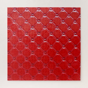 Puzzle Tejido de cuero genuino: Decoración versátil