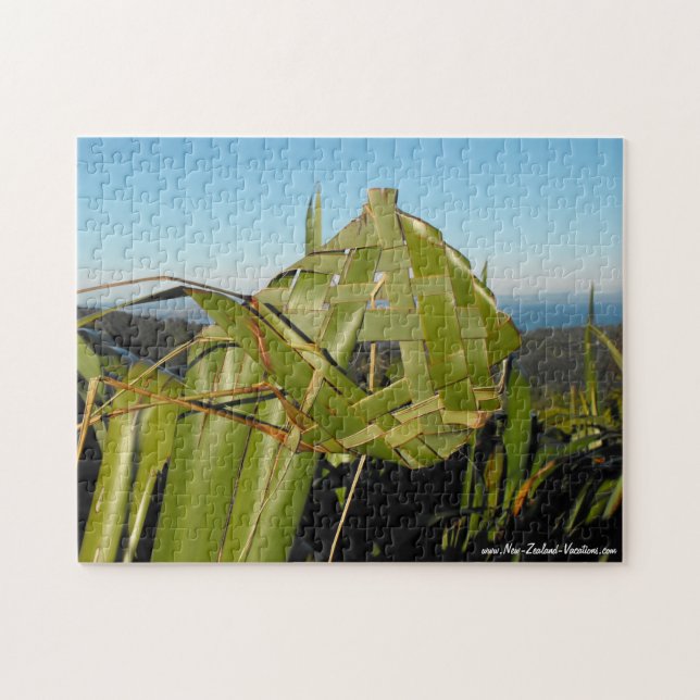 Puzzle Tejido de lax de Nueva Zelanda (Horizontal)