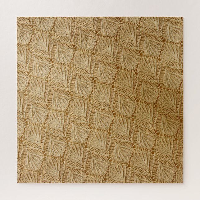 Puzzle Tejido elegante de encaje: motivos texturados. (Vertical)