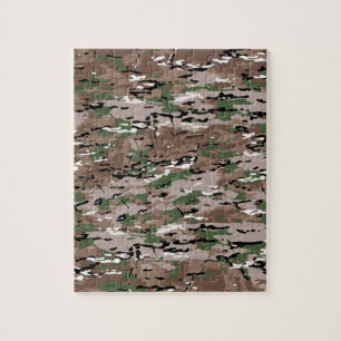 Puzzle Tela de camuflaje militar