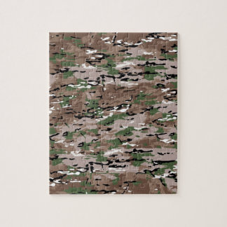 Puzzle Tela de camuflaje militar