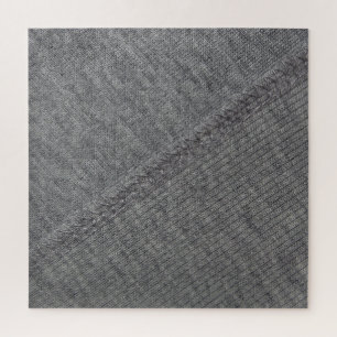 Puzzle Tela gris: textura abstracta de punto.