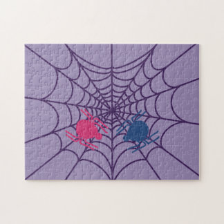 Puzzle Telaraña de corazón lindo