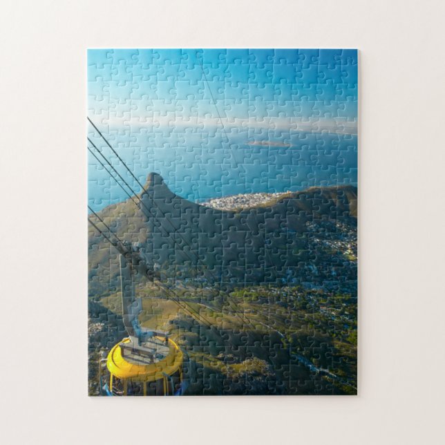 Puzzle Teleférico de Table Mountain, Ciudad del Cabo (Vertical)