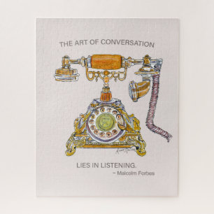 Puzzle Teléfono de época