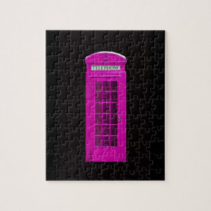 Puzzle Teléfono rosa de Londres