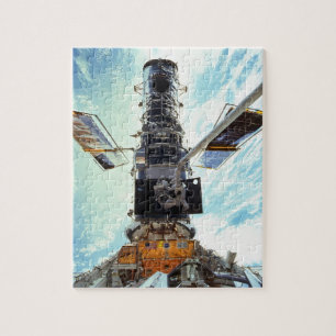 Puzzle Telescopio espacial Hubble y astronautas