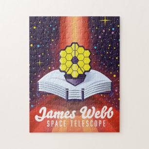 Puzzle Telescopio espacial James Webb. Imán
