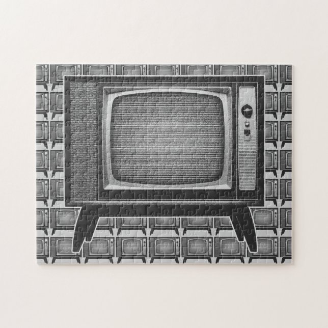 Puzzle Televisor Retro de Pop Art (Horizontal)