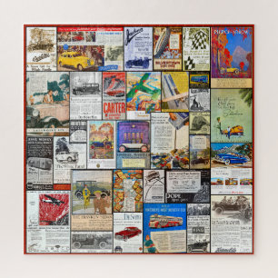 PUZZLE TEMA DE ANUNCIOS DE TRANSPORTE DE VENTAJAS