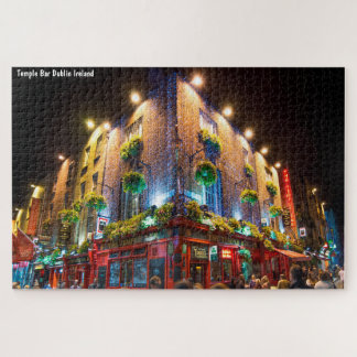 Puzzle Temple Bar Dublín Irlanda.