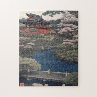 Puzzle Temple on the river - Japan