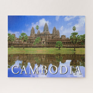 Puzzle Templo Angkor Wat   Kampuchea, Camboya