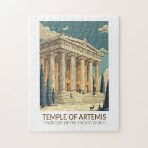 Puzzle Templo de Artemisa Siete Maravillas del Mundo Arte