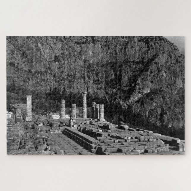 Puzzle Templo de Delphi Apolo en Grecia (Horizontal)