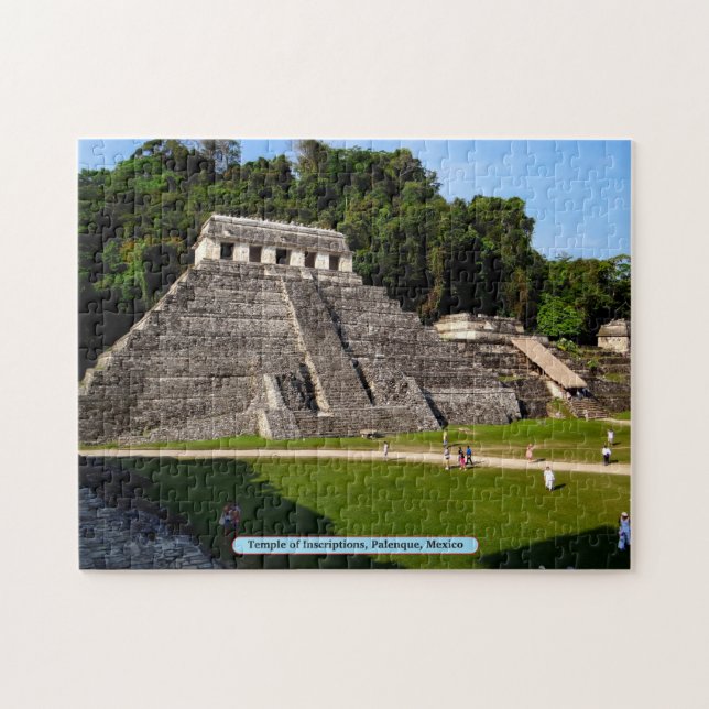 Puzzle Templo de las Inscripciones, Palenque, México (Horizontal)