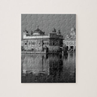 Puzzle Templo de oro de B&W en la India
