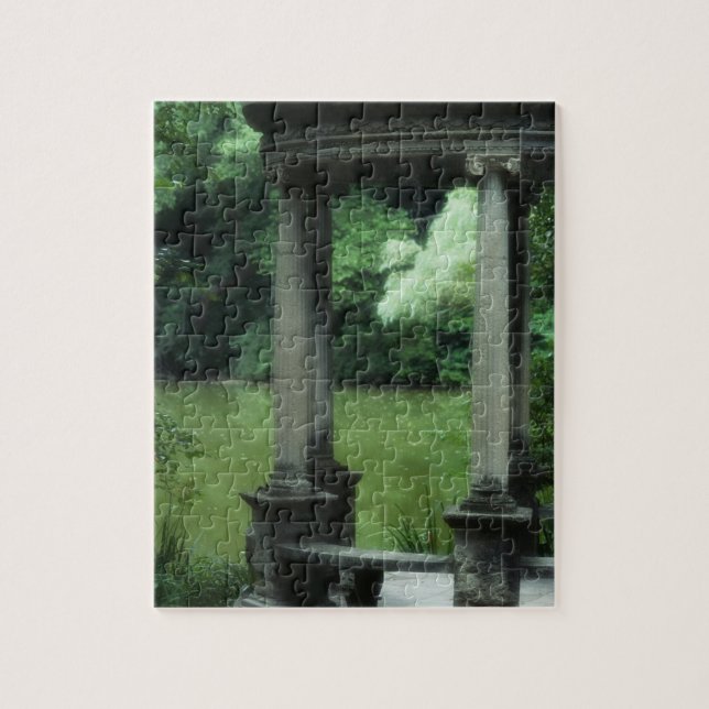 Puzzle Templo del amor en los jardines viejos de Westbury (Vertical)