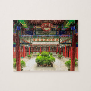 Puzzle Templo del Ganso Salvaje Pequeño, China