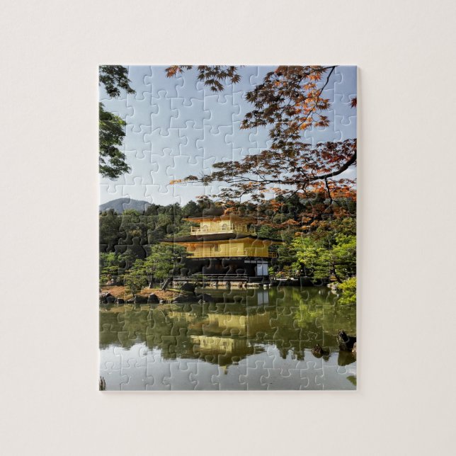 Puzzle Templo del Goldentemple en Kioto (Vertical)