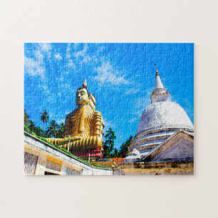 Puzzle Templo Dorado Sri Lanka.