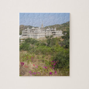 Puzzle Templo jainista de Ranakpur, Ranakpur, Rajasthan,