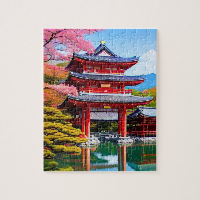Puzzle Templo japonés  (Vertical)