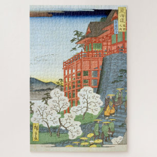 Puzzle Templo Kiyomizu-dera, Kyoto, Hiroshige