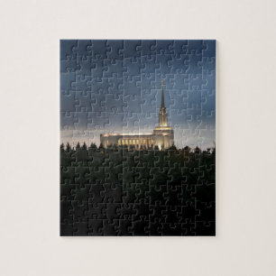 Puzzle templo lds de la montaña oquirrh utah