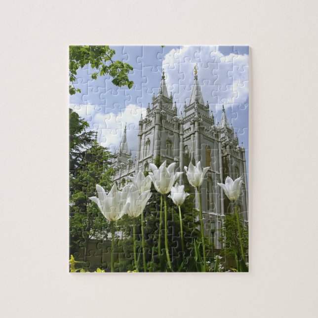 Puzzle Templo LDS de Salt Lake City (Vertical)