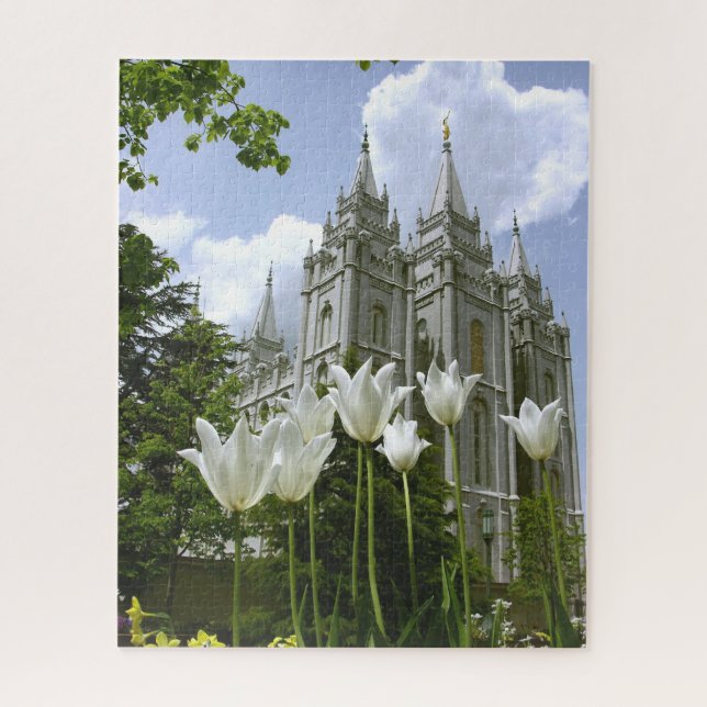 Puzzle Templo Mormon de Salt Lake City (Vertical)