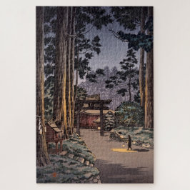 Puzzle Templo Nikko Futarasan por Tsuchiya Koitsu