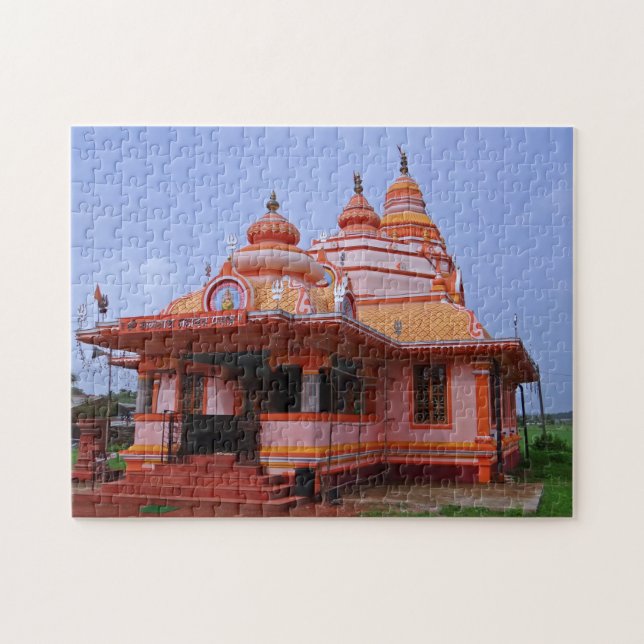 Puzzle Templo Parra Mahadev India. (Horizontal)