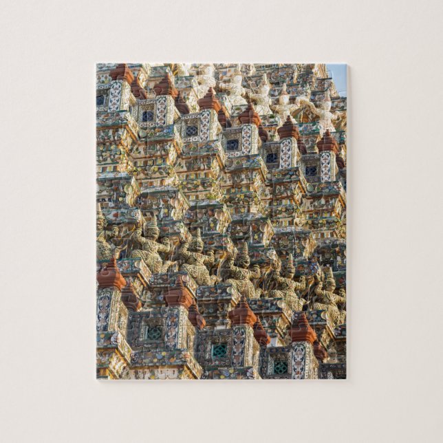 Puzzle Templo Wat Arun en Bangkok, Tailandia (Vertical)