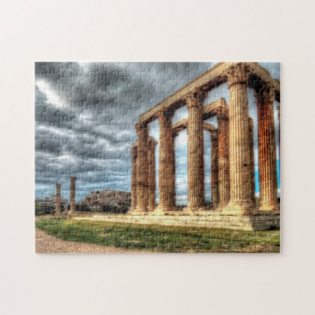 Puzzle Templo Zeus Atenas. (Horizontal)