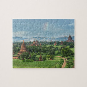 Puzzle Templos en Bagan, Myanmar