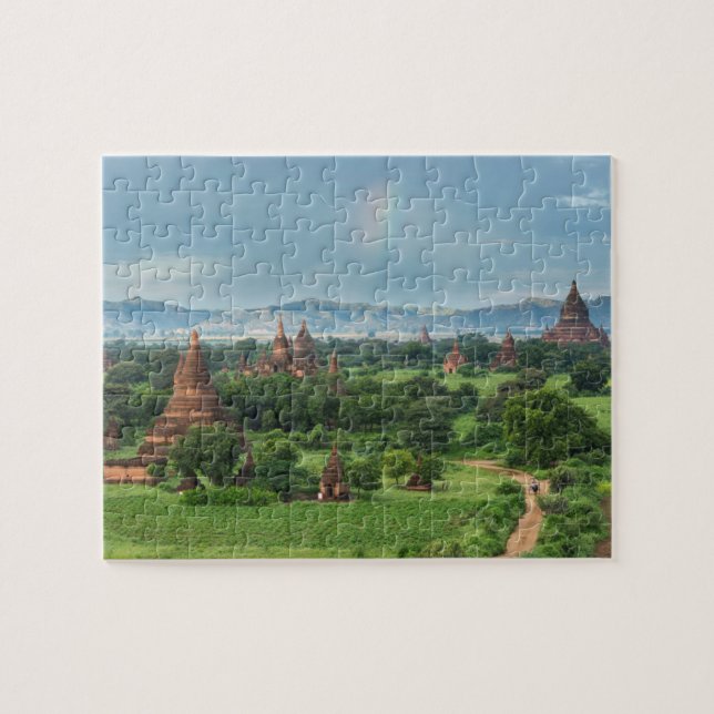 Puzzle Templos en Bagan, Myanmar (Horizontal)