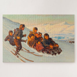 Puzzle Temporada de invierno en Groenlandia Rasmussen 187