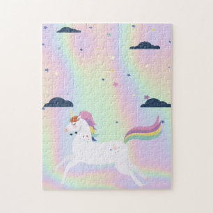 Puzzle Tendencias abstractas ombre unicornio estrellas nu